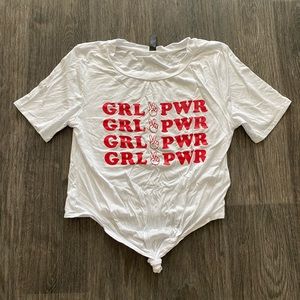 Short Sleeve Crop Top